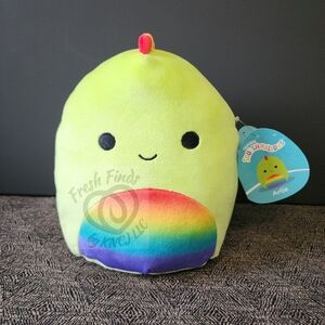 Squishmallows Arlie The Dinosaur Pride Rainbow Exclusive 8 Inch HTF